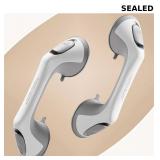 2 Pack 12 Inch Elderly Heavy Duty Shower Handle