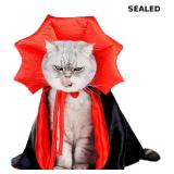 Pet Halloween Vampire Baron Cloak, Festival Cospla
