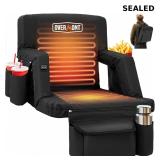 SEALED-Overmont Heated Stadium Seat with Back...