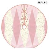 SolaraPulse Faux Linen Christmas Tree Skirt, Dala