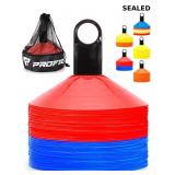 Pro Disc Cones (Set of 50) - Agility Soccer Cones
