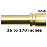 Curtain Rods for Windows 16 to 170 Inches