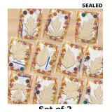 12 Set Fall Thanksgiving Wood Crafts Maple X2