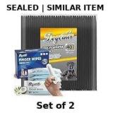 Charcoal Puppy Pads with Dog Ear Wipes x2