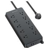 TROND Prime VIII Surge Protector Power Bar