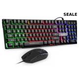 mafiti RK101 Computer Keyboard Mouse Combo Wired