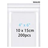 newlng 200pcs Small Heavy Duty Plastic Bags