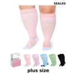 UISLII Plus Size Compression Socks Wide Calf Women