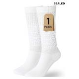 UXQEJO Women's Scrunch Crew Socks