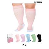 UISLII Plus Size Compression Socks Wide Calf Women