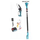 Chainsaw with Telescoping Pole