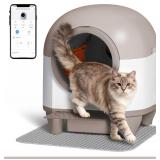 Automatic Self-Cleaning Litter Box 90L