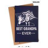 decorluxes Fathers Day Card for Best Grandpa