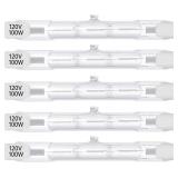 5 Pack Halogen R7S 78mm Floor Lamps