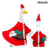 Christmas Porch Goose Outfits Christmas Lawn Goose