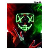 ROC PARTY Light Up Mask for Adult Women & Men