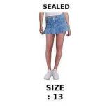 YMI Royalty for Me Women's 2 Button SkortSkirt