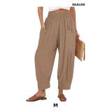 TARSE Women Linen Boho Pants