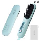 AS IS-Cordless Hair Straightener Brush