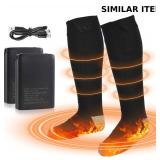 Rechargeable Heated Socks for Men Women