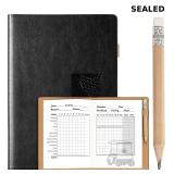 GLORIEROO Golf Scorecard Book 2pcs with Pencil
