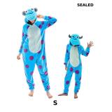 GONAAP Unisex Adult Blue Dot Onesie Pajamas