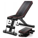 Yoleo Adjustable Weight Bench