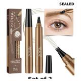 AWROSE Eyebrow Pencil, 2 Pack 3D x2