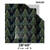 WRAPLULU Christmas Tree Wrapping Paper x3