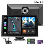 Portable Carplay Screen for Car, 9' Car Stereo