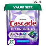 Cascade Platinum Plus Dishwasher Pods