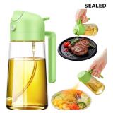 2 in 1 Glass Oil Sprayer&Dispenser