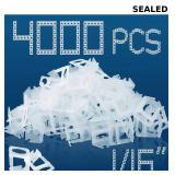1/16ï¿½ Tile Leveling Clips 4000 PCS Set