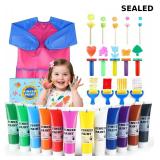 TMOL Washable Finger Paint for Toddlers, 27 PCS