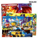 QUOKKA 100 Piece Puzzles for Kids Ages 4-6