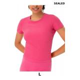 YUNOGA Womens Workout Top Short Sleeve Ribbed T