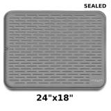 ENL, Silicone Dish Drying Mat, 24'x18' XL