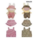 17cm Doll Clothes - 4PCS Clothes and Hats for 6.