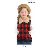 Kids Buffalo Plaid Christmas Jacket