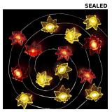 BlcTec Fall Decorations for Home 12.8FT 40 LED