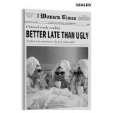 Stylish hot girl canvas wall art