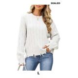 Women's Sweaters 2025 Fall Fashion Cable Knit