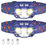 LHKNL 2pcs Motion Sensor Head Lamps