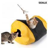 Activity Play Cat Mat, Play Bag for Cat