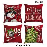 AVOIN colorlife Merry Christmas Let It Snow Snowma