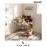 Stuffed Animals Hammock Corner Hanging Net x3