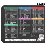 Square Mouse Pad, Black Mouse Mat Design