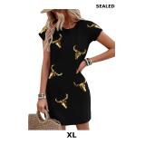 LUKYCILD Western Tshirt Dress
