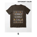Gobble Gobble Yall, Ugly Thanksgiving T-Shirt
