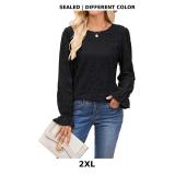 Halife Womens Eyelet Lace Dressy Elegant Tops